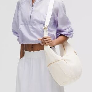 Large Slouchy Sling Bag 13L Metal Hardware